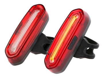 Комплект фонарей для велосипеда USB AQY-096