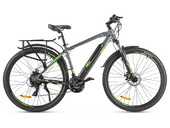 Электровелосипед Eltreco Ultra Max Pro (Серо-зеленый) - Фото 0