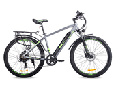 Электровелосипед Eltreco XT 850 Pro (серо-зеленый) - Фото 0