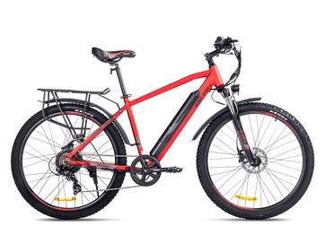 Электровелосипед Eltreco XT 850 Pro (красно-черный)