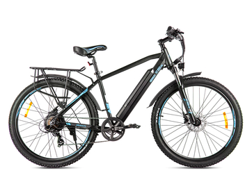 Электровелосипед Eltreco XT 850 Pro (черно-синий)