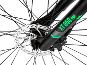 Электровелосипед Eltreco XT 850 Pro (серо-зеленый) - Фото 14