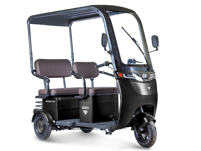 Электротрицикл Gelbert Bos 48V/60V 800Вт (черный)