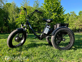 Электрический трицикл фэтбайк GreenCamel Трайк-F20 (R20FAT 500W 48V12Ah) - Фото 5