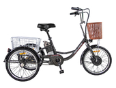 Велосипед трехколесный для взрослых с мотор-колесом HIPER Engine TRES F03 - Фото 1